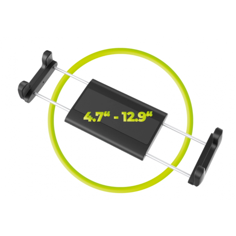 Mobile Origin CA17 Βάση αυτοκινήτου για Tablets/Smartphones 4.7"-12.9" με βραχίονα - ΜΑΥΡΟ - MO-TPMA-CA17